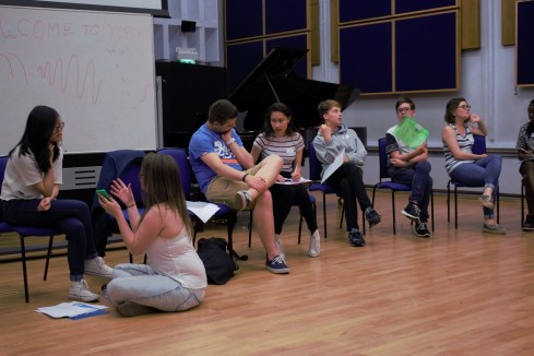 Um... Hi, what's your name?